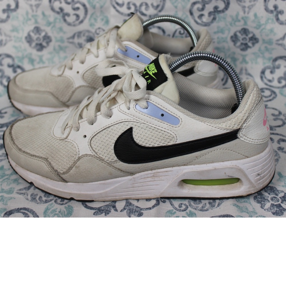 Nike Air Max Casual Athletic Shoes Women's US 10 White Black Pink